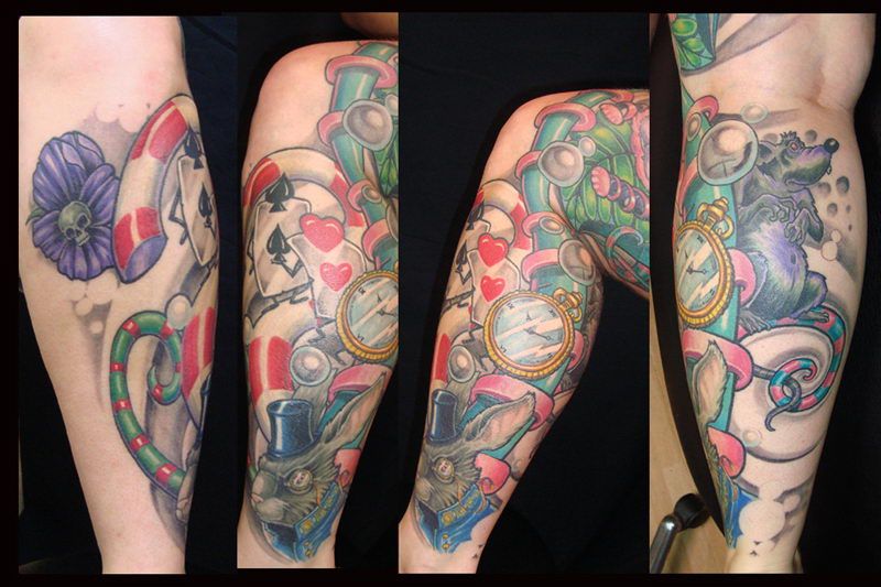 Les tatouages couleur de Greg - MDS - Monkey's Dream Studio